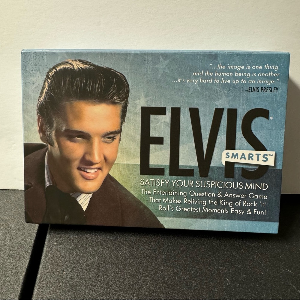 Elvisโ smarts game. New in open box.